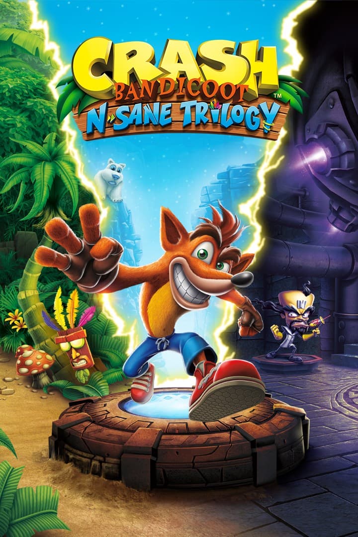 Portada de CRASH BANDICOOT N. SANE TRILOGY