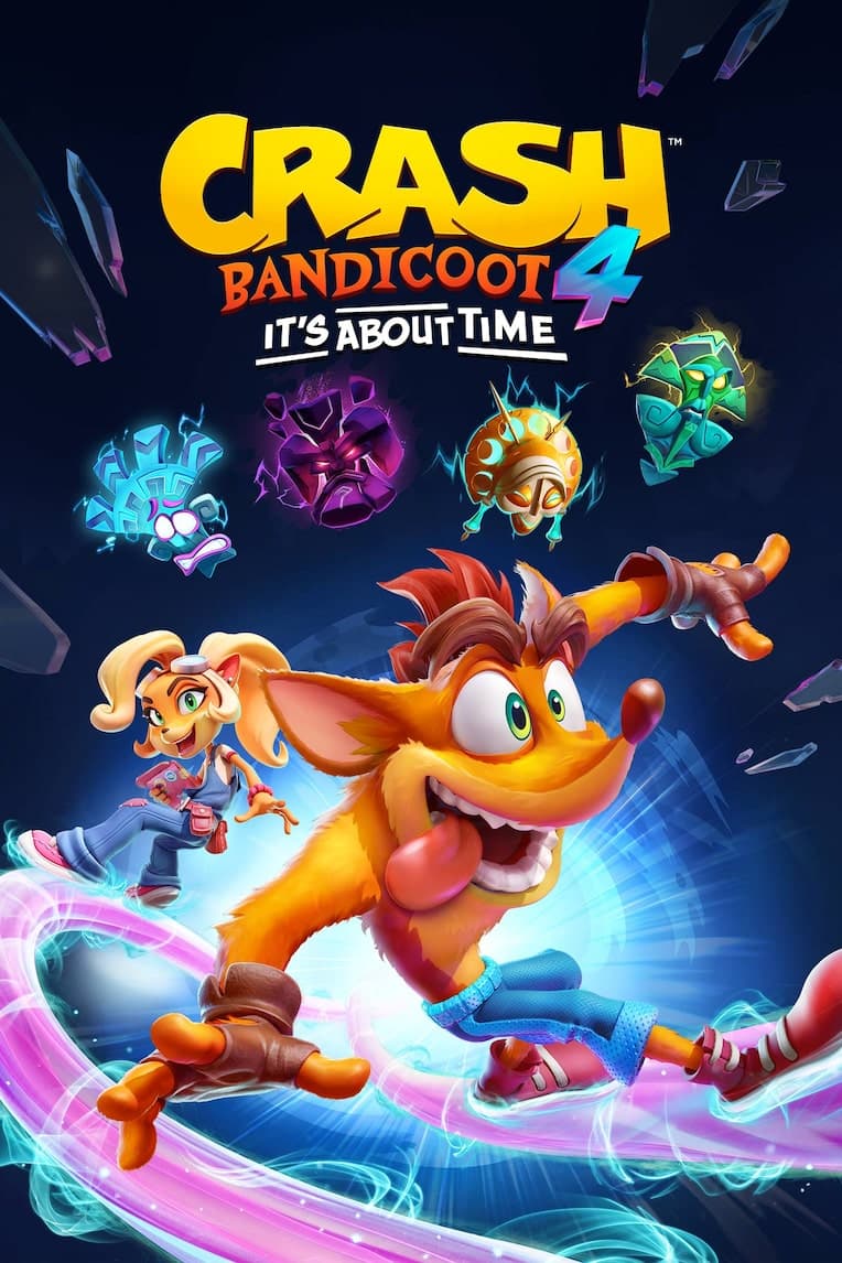 Portada de Crash Bandicoot 4: It’s About Time