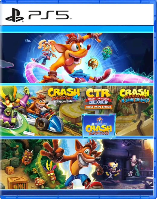 Crash Bandicoot - Lote Crashiversary (PS4/PS5)