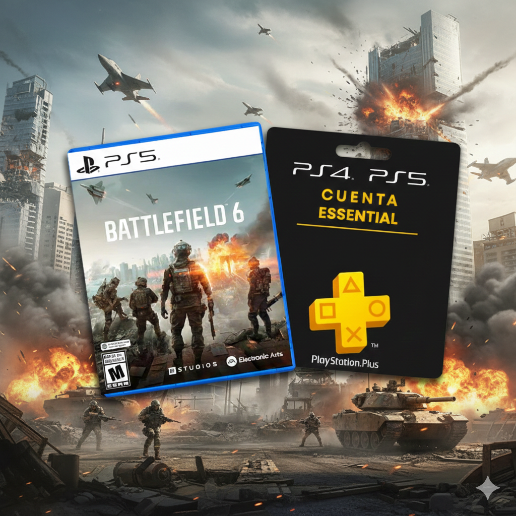 BATTLEFIELD 6 + PS PLUS ESSENTIAL 12 MESES