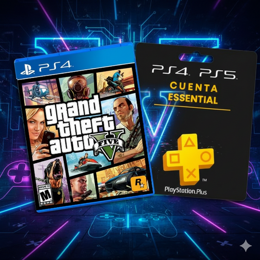 GTA V + PS PLUS ESSENTIAL
