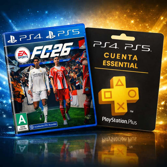 EA SPORTS FC 26 + PS PLUS ESSENTIAL 1 MES